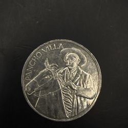 Pancho Villa Silver Coin