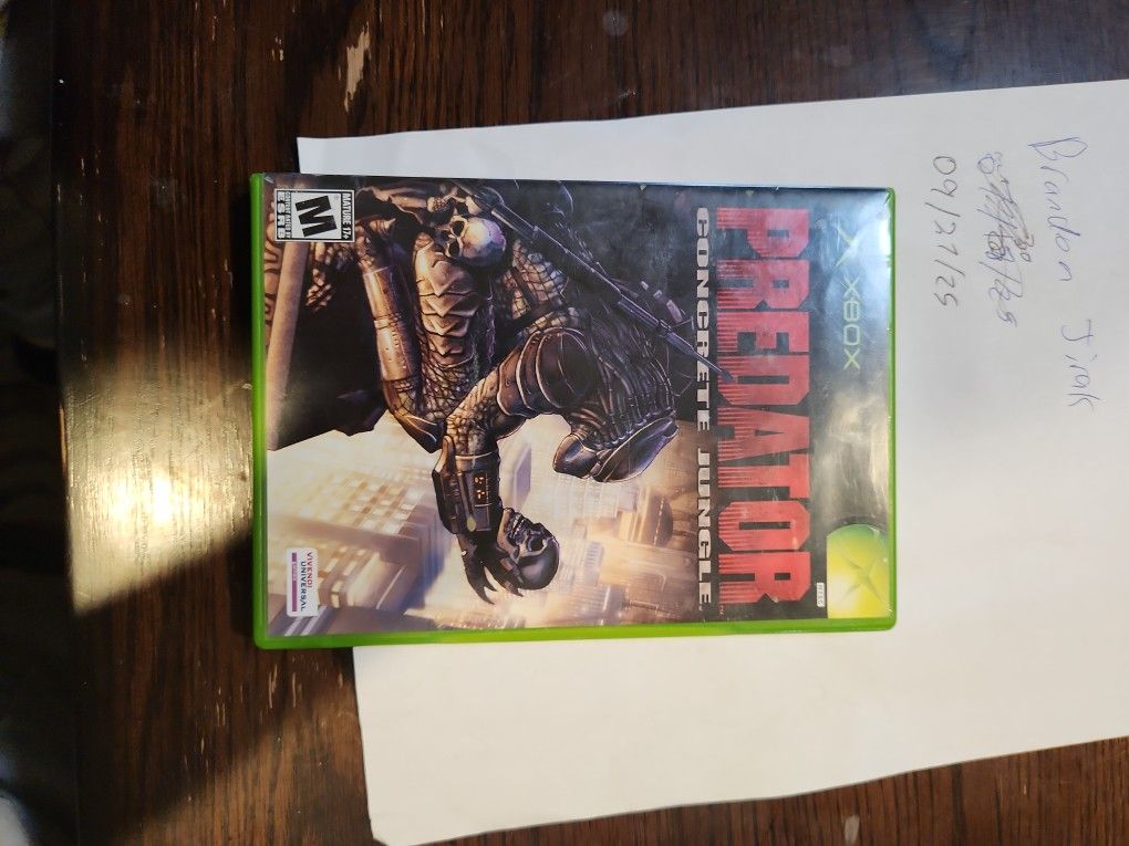 Predator Concrete Jungle Cib Xbox