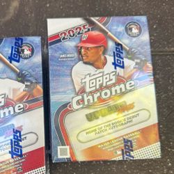 Topps Chrome MLB Blaster Box Trading Cards 