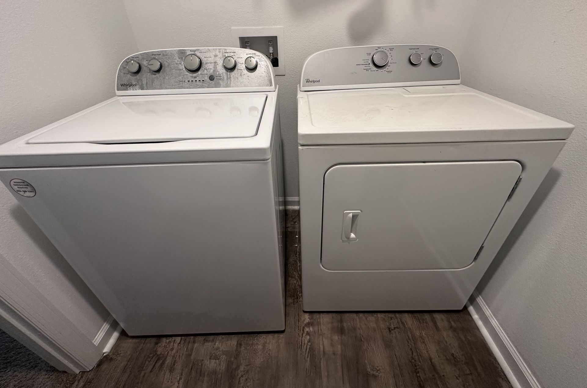 Whirlpool Washing & Dryer Machines