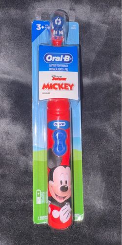 New Oral B Disney Mickey Battery Powered Toothbrush