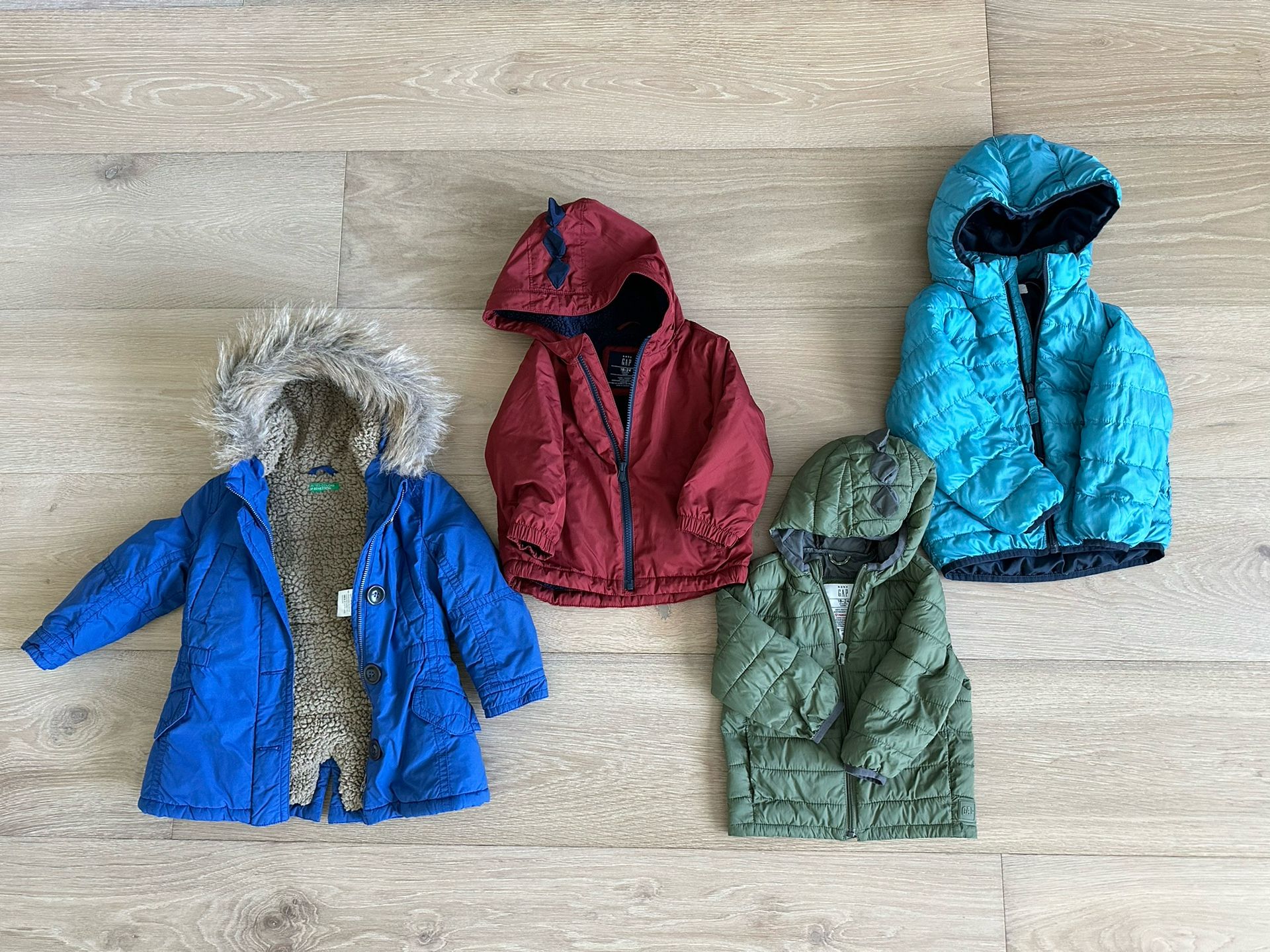 Benetton Baby Gap H&M Jacket Coat Size 18-24 months 2 Years 3 Years