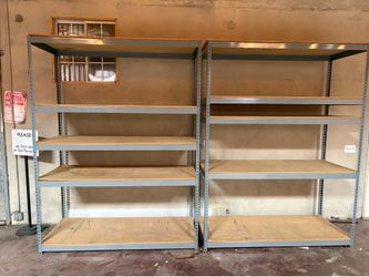 Industrial Warehouse Shelving x2