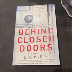 Behind Closed Doors By B.A Paris