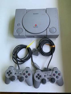 Sony PlayStation Console and Controllers