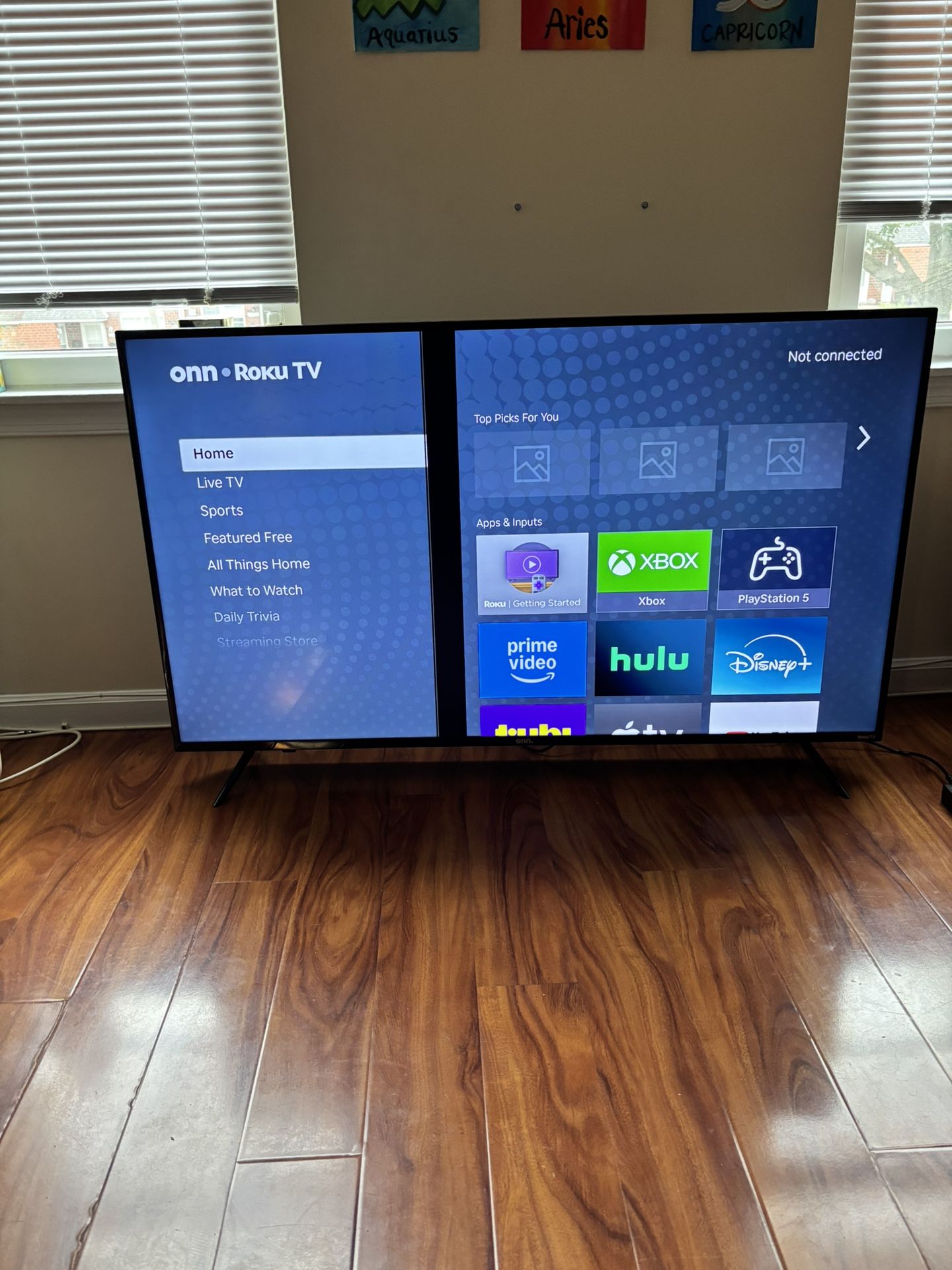 50” Onn. TV
