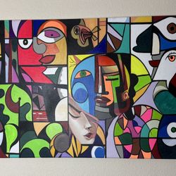 Symphony of Gazes Original Art 