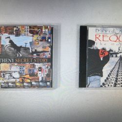 Lot of 2 JAZZ CD's (Pat Metheny: Secret Story) (David Axelrod: Requiem) (1993)