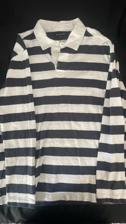 Striped polo long sleeve