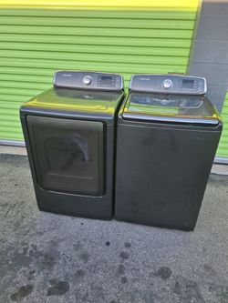 Washer And Gas Dryer Set Good Conditions 3 Months Warranty Delivery Available 