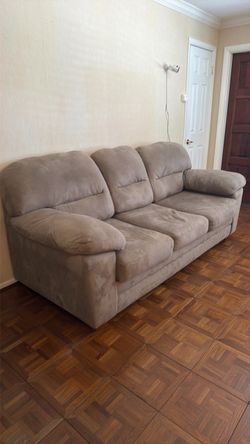 Gray Oversized Upholstered Armchair