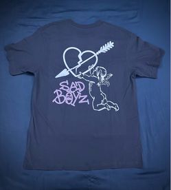 Sad Boyz Graf Boyz charcoal Tee
