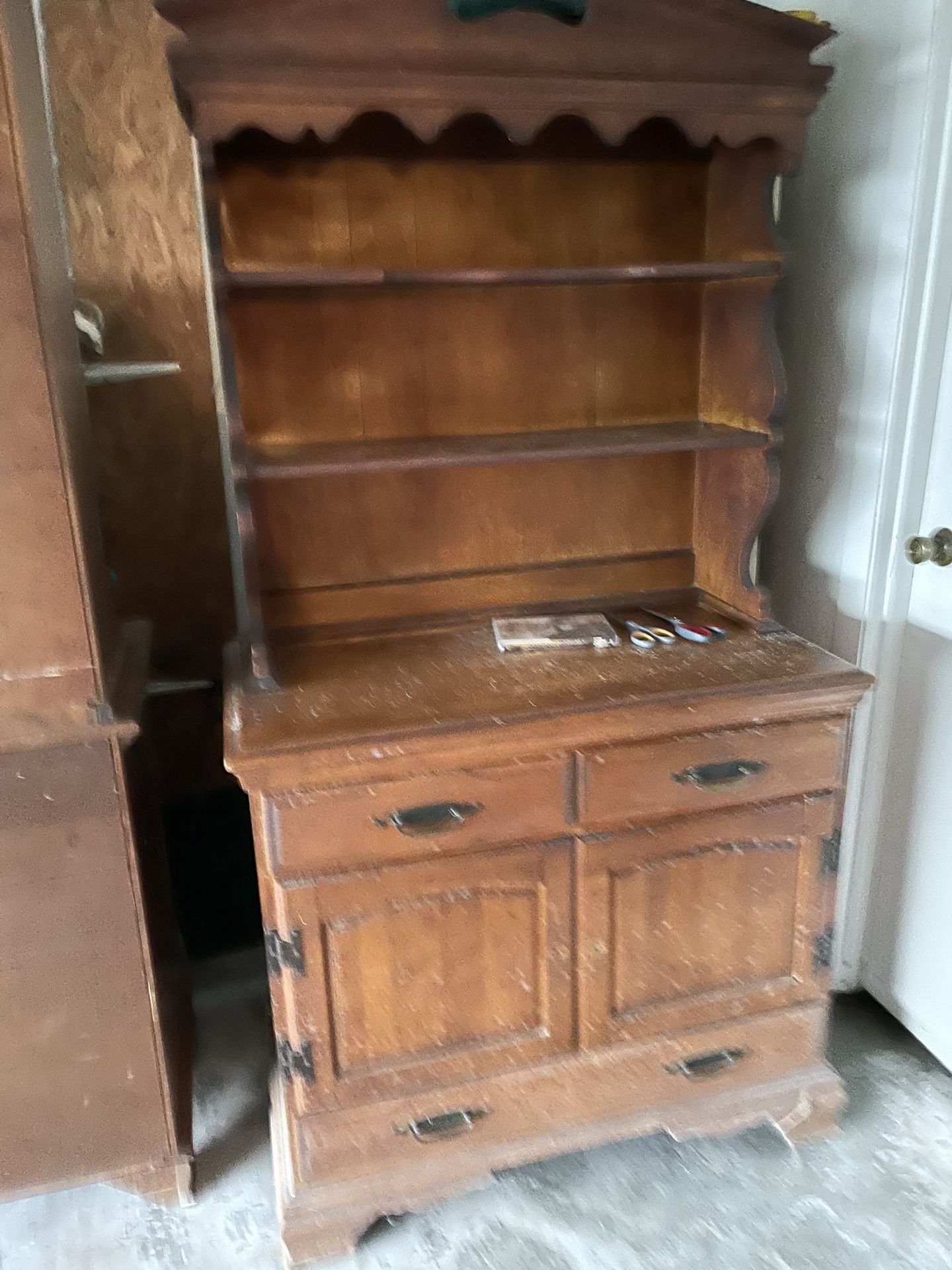 Old Antique Hutch/cabinet