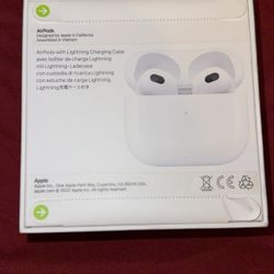 Air Pods 3rd Gen. Brand New In Box