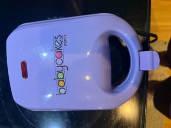 Babycakes Mini Cake Pop Maker – Purple – Works Great