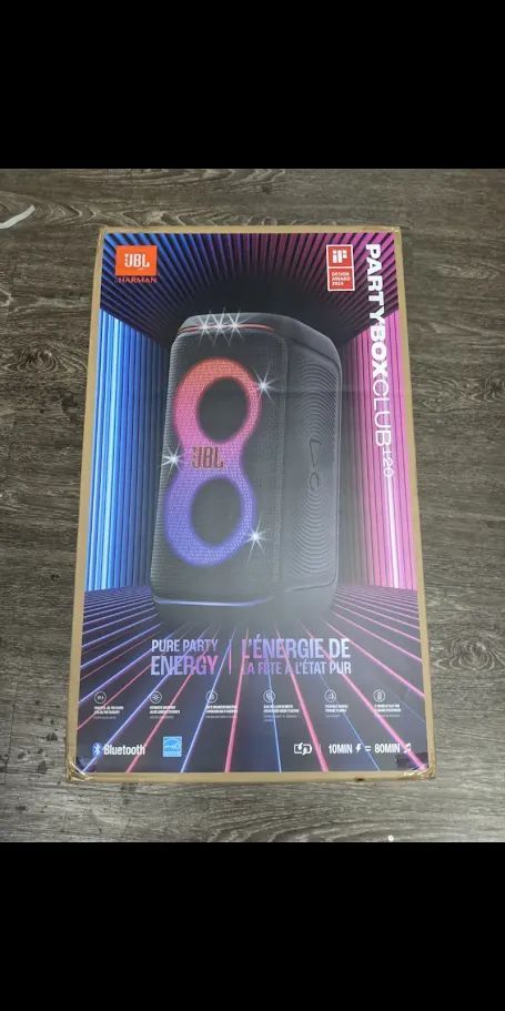 🔊 JBL PartyBox Club 120 Portable Wireless Party Speaker (Brand New) – Save Big & Take It Home for Just $1 Today! Starting at $449 with Up to 1-Year W