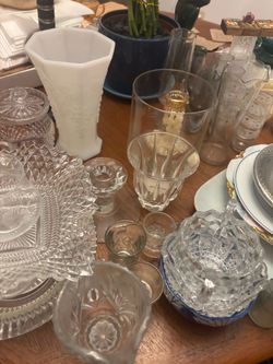 Assorted glassware in lovely condition