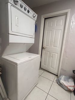 Washer and dryer