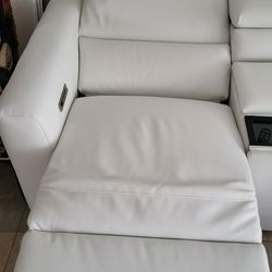 Recliner and Console For Sale
