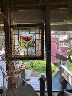 Stained glass window