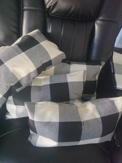 Holiday pillow throws and rug 5pc