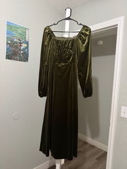Medieval velvet style dress