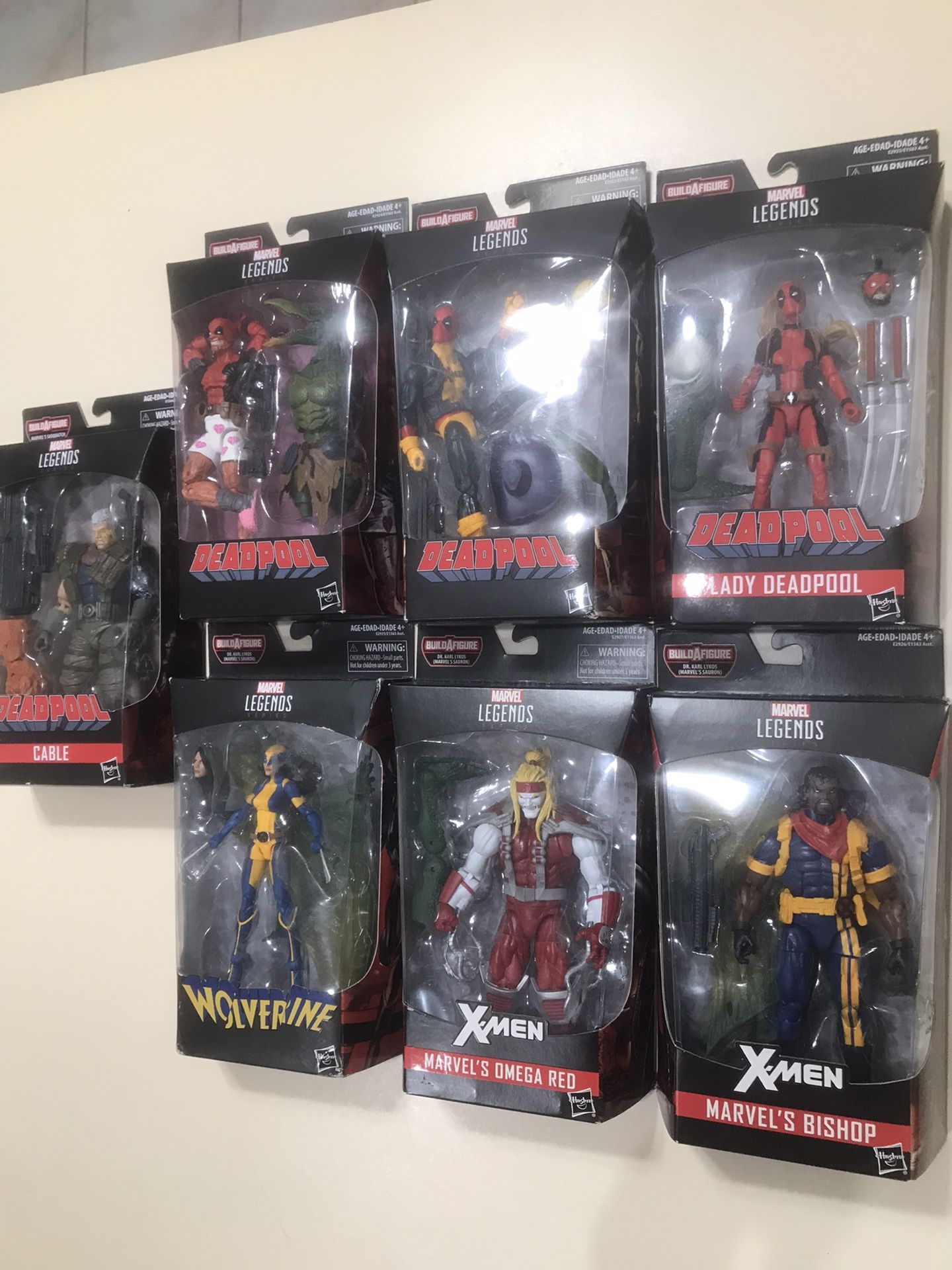 Marvel Legends Sauron Wave + Cable