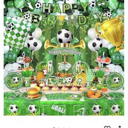 Soccer Party Decoration 