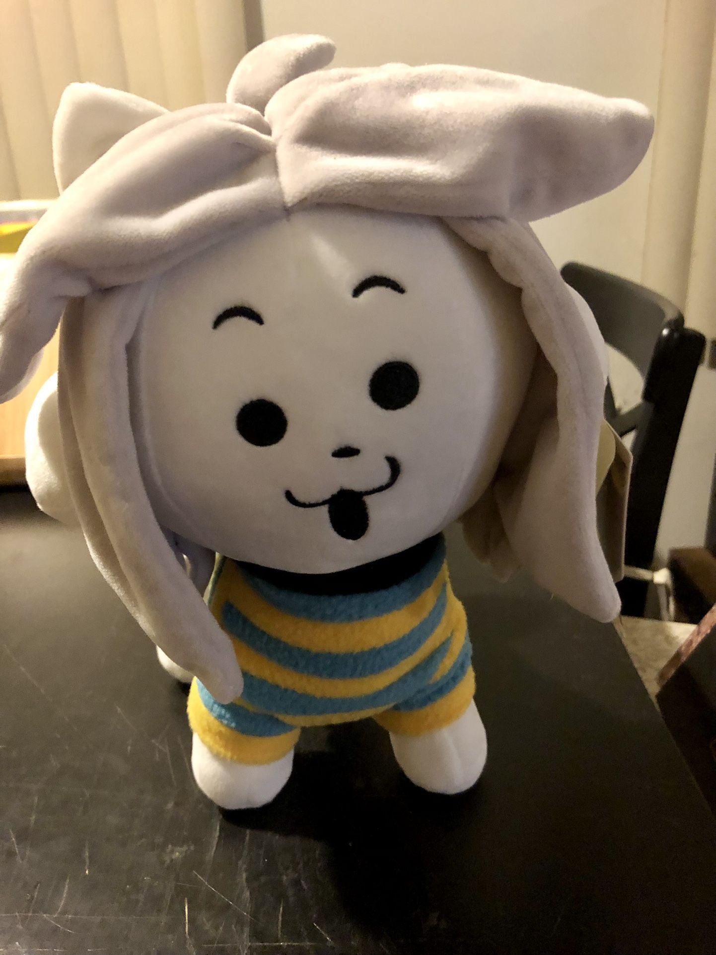 Undertale Temmie Tem Shop Cute Kawaii Plush Figure 10" Official Indie Video Game Plushie