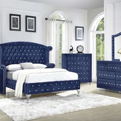 4-PCS Queen Size Bedroom Set In Offer 🔥🔥🔥