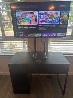 43 Sharp Roku smart TV + TV stand