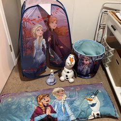 Frozen Bedroom Tent Nightlight Basket Olaf Wall Hanging