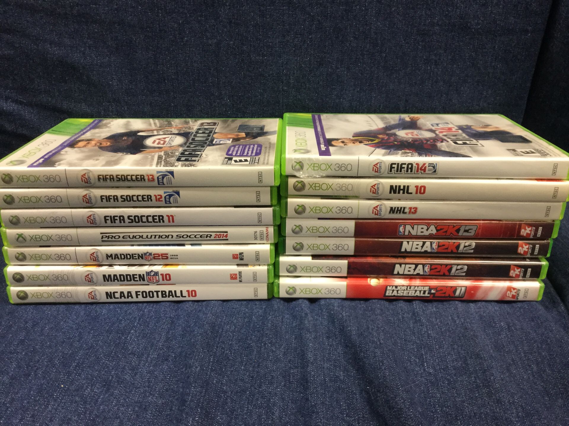 Xbox 360 Sports Game Lot - 13 Games