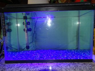 20 gal fish tank , filter