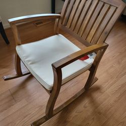 Teak Rocking Chair