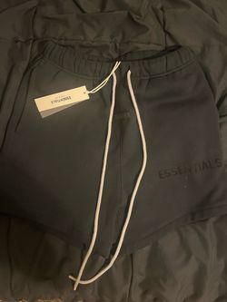 black essentials sweats