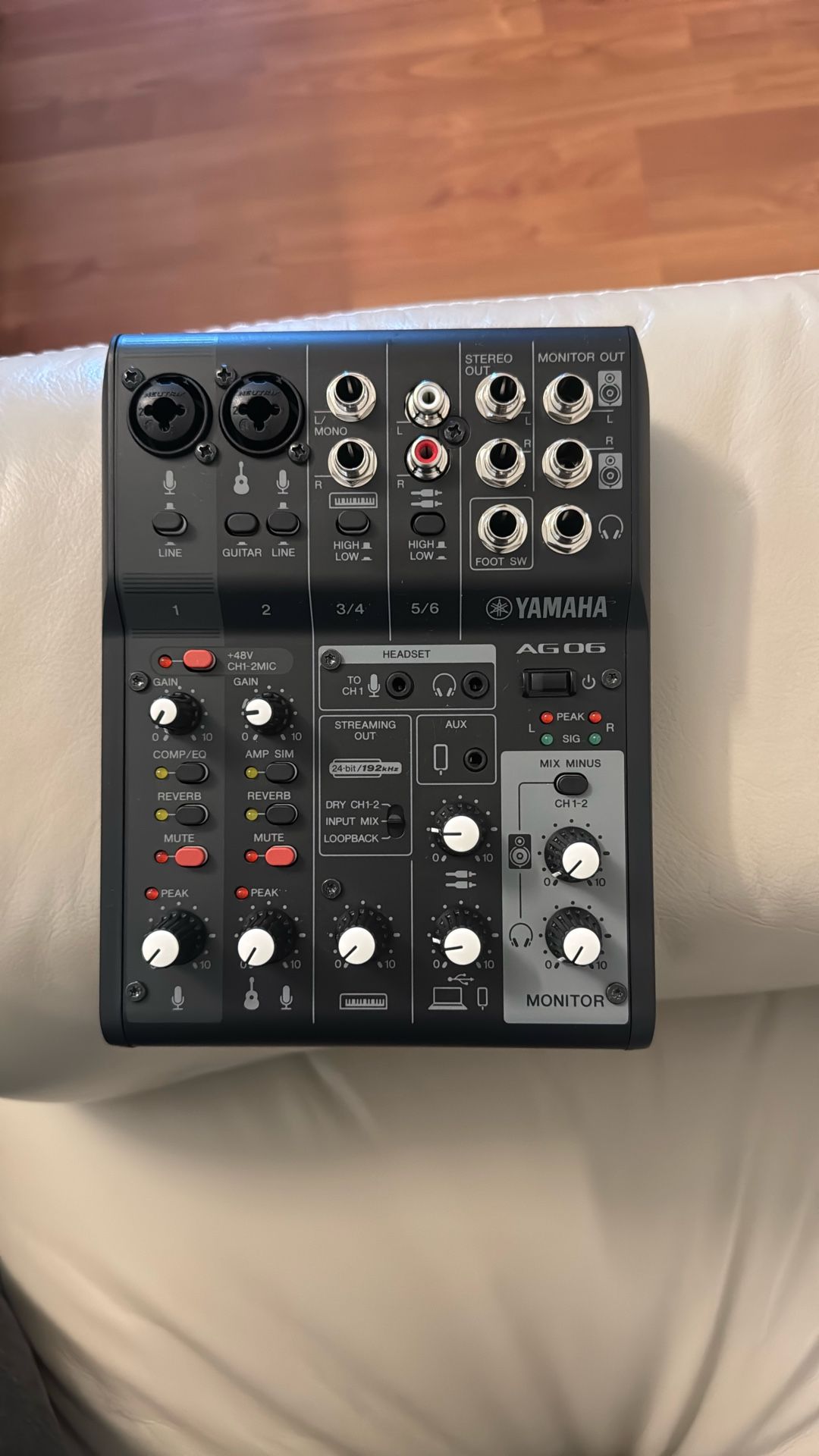Yamaha Mixer AG06 MK2 6 Channel
