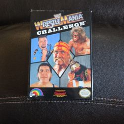 NES WWF WRESTLEMAINIA COMPLETE