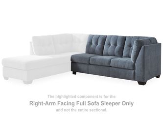 Marleton Denim RAF Full Sofa Sleeper   5530383