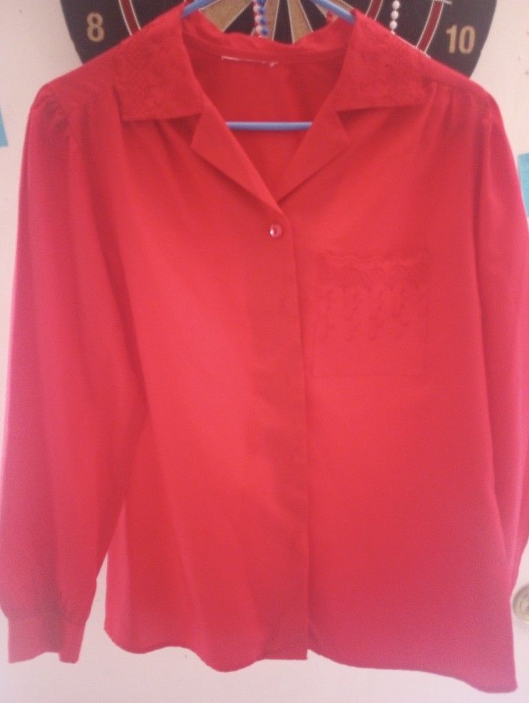 Red Blouse