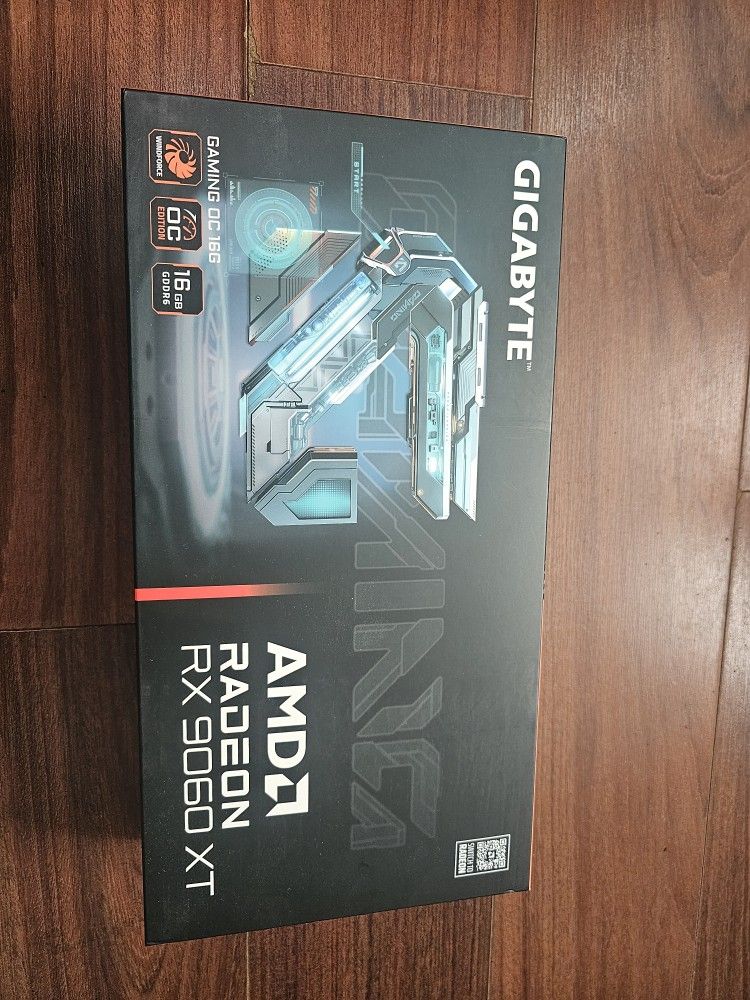 GIGABYTE - Radeon RX 9060 XT GAMING OC 16G GDDR6 PCI Express 5.0 Graphics Card - Black