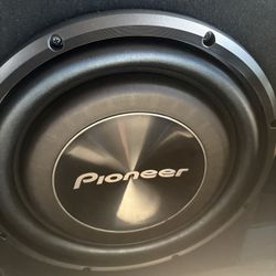 3 Pioneer A-series TSA3000LS4 12” Subwoofers 