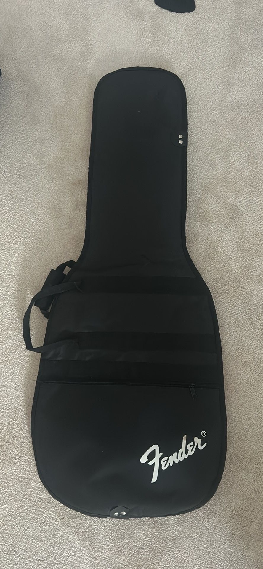 Squire Strat Guitar With Bag And Amp