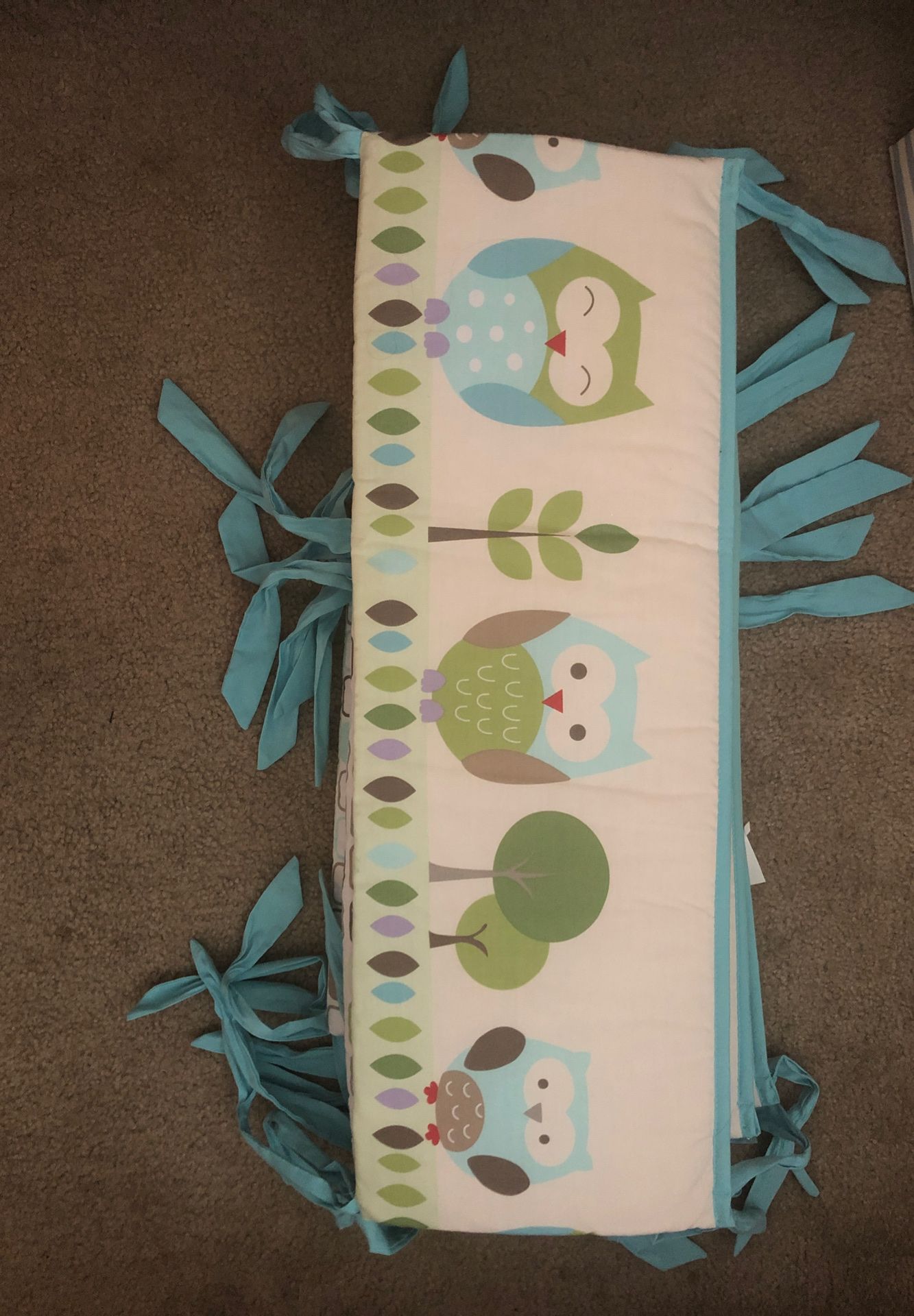 Owl Crib Pads