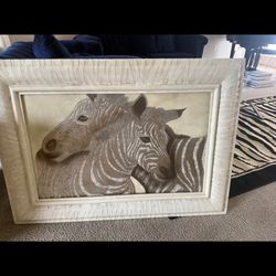 Zebra Painting-large & Heavy 
