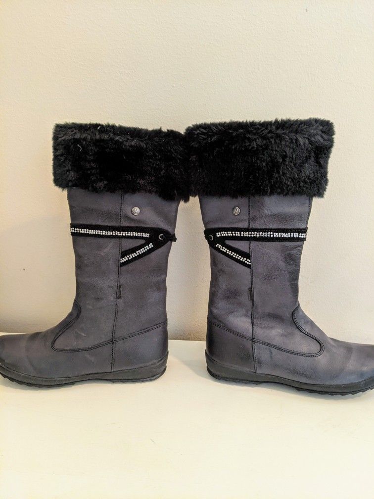 Brand New Naturino Waterproof Leather Snow Winter Boots