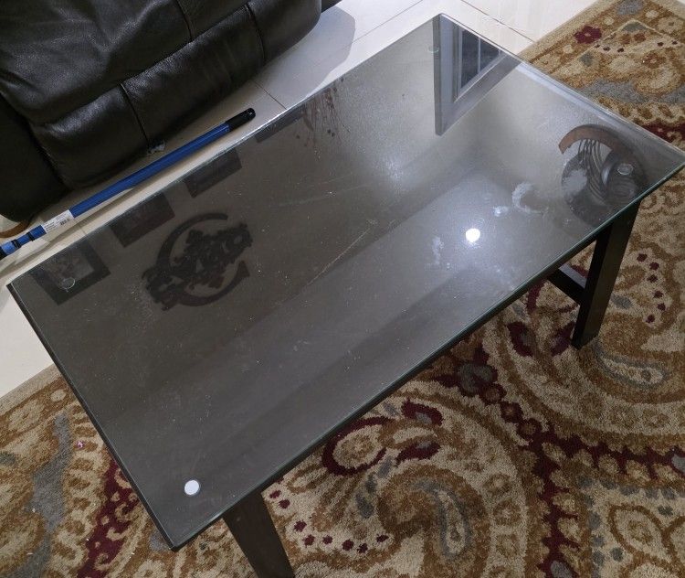 Coffee Table With Glass
