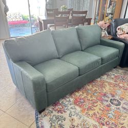 Leather couch