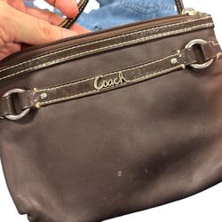 Vintage coach wristlet