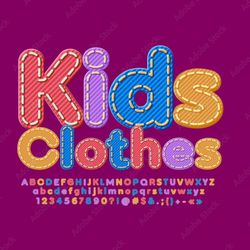 Kids clothes sizes from 3 months to 4T
